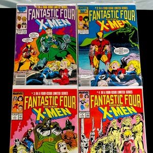 Fantastic 4 Versus X-men limited 4 series comic